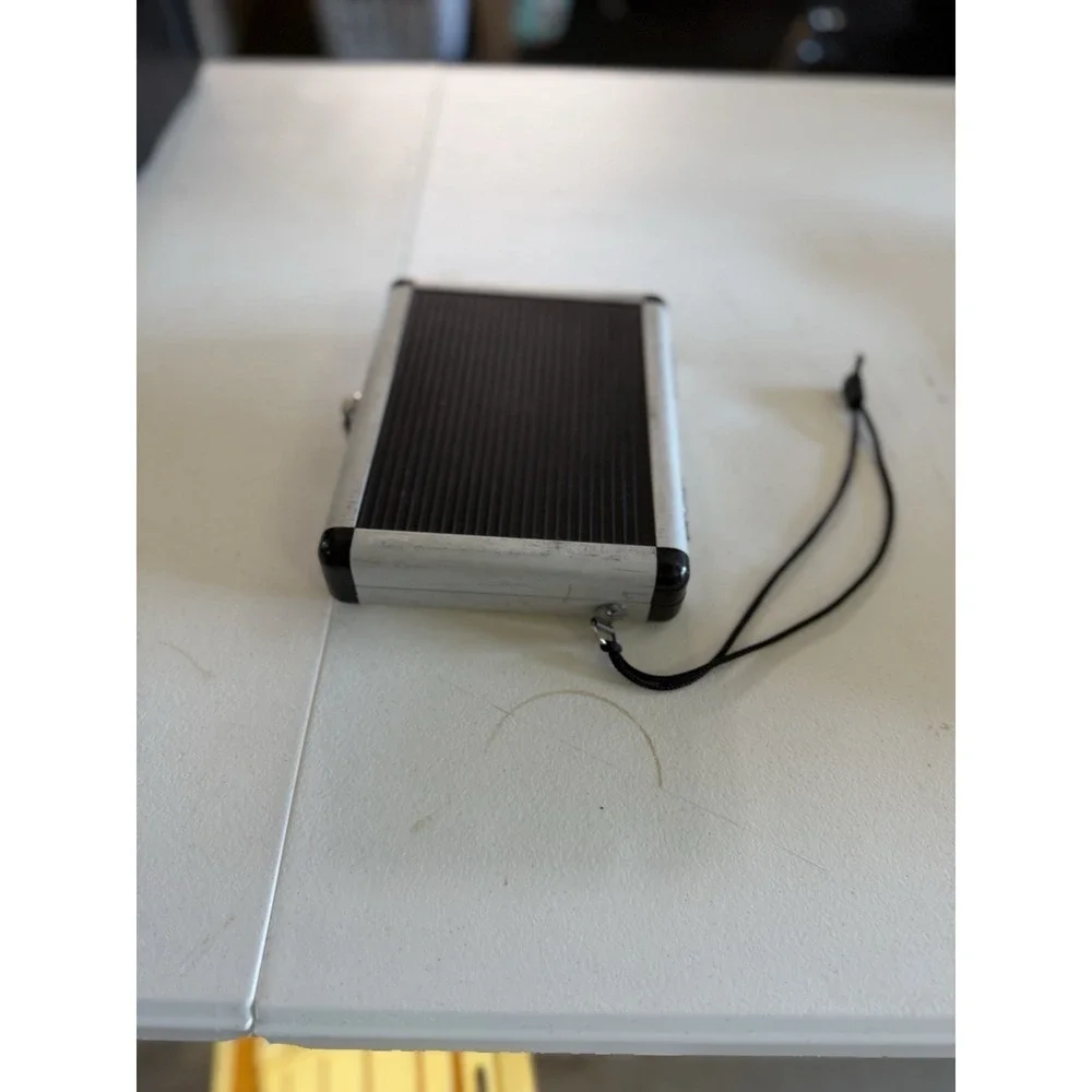 Aluminum Travel Cigar Case With Foam Insert